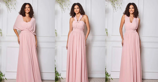 Pourquoi allez-vous adorer notre robe de demoiselle d'honneur convertible ?