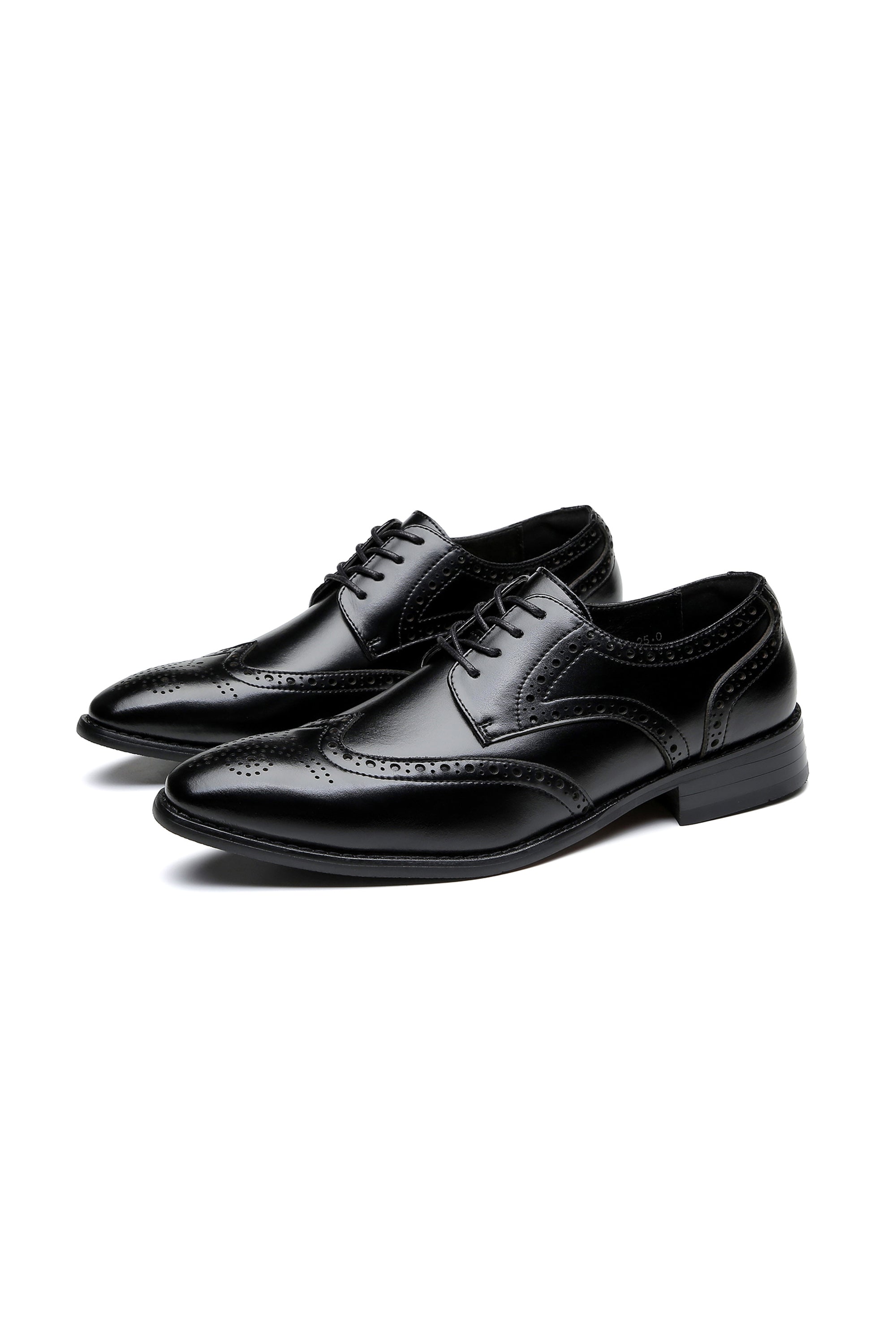 Chaussures Derby Homme YFFUSHI En Simili-cuir Jacquard | Style Brogue élégant Pour Bureau Et Occasions