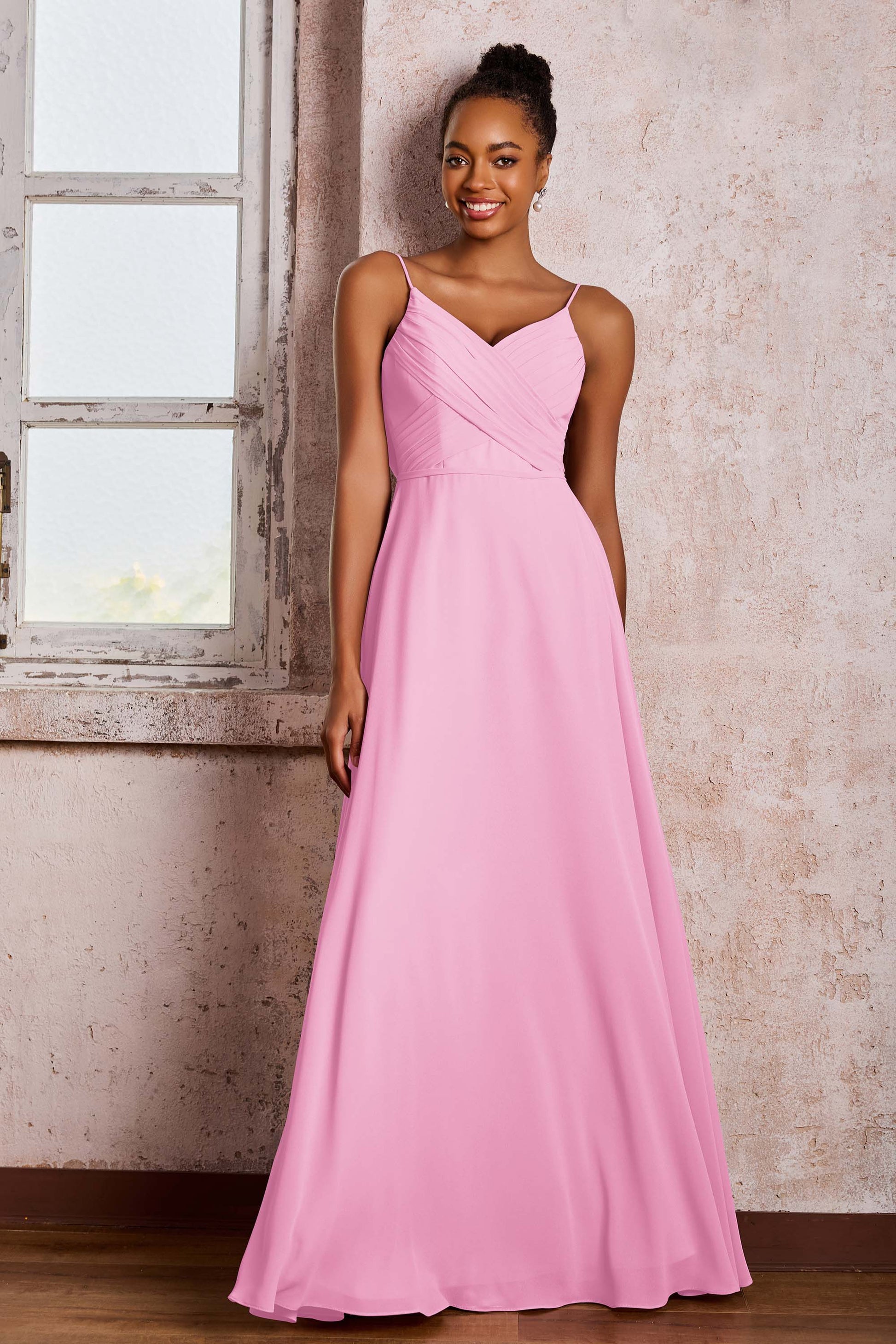 Robe trapèze décontractée à manches longues et col en V pour femmes Robe trapèze décontractée à manches longues et col en V pour femmes
