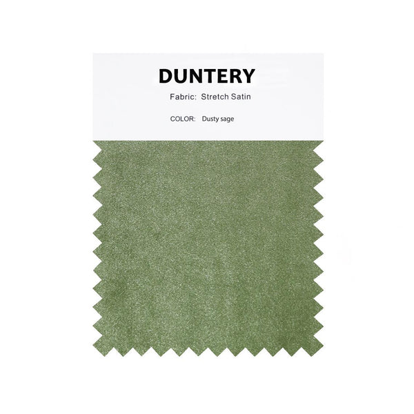 DUNTERY Échantillons en Satin Extensible