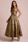 [Floral vert et or]