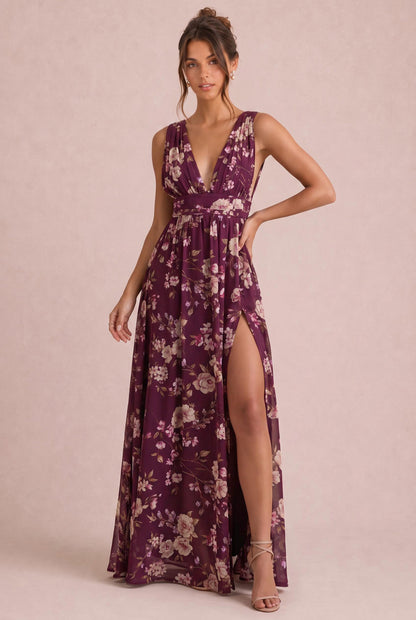 [Floral Prune Vintage]