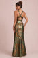 [Floral vert et or]
